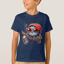 🎵 T-Shirt "Niedlich Spider Singing" ✨