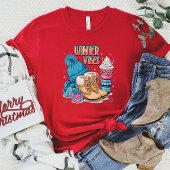 T-Shirt niedlich Winter Vibes