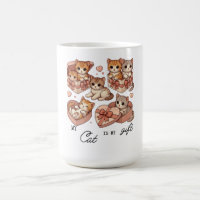 T - Shirt niedliche Geschenkkatze