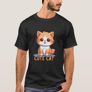 T - Shirt niedliche Katze