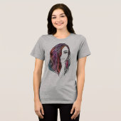 T - Shirt niedlicher Frauen mit Bild (Vorderseite voll)