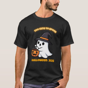 T-Shirt Niedlicher Spuk   Minimalistischer Kawaii-