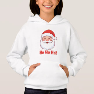 T-Shirt Niedliches Santa-Gesicht Hoodie