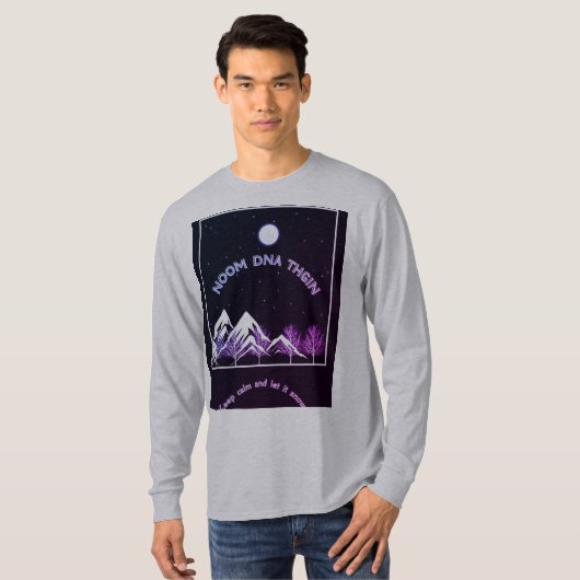 T - Shirt Night and Moon (Vorne ganz)