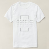 T - Shirt "NO PANO GAING" (Design vorne)