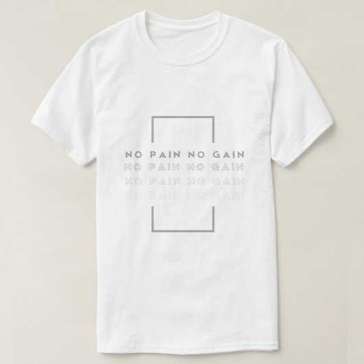 T - Shirt "NO PANO GAING" (Design vorne)