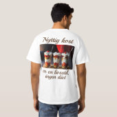 T-shirt — Nyttig kost (Schwarz voll)