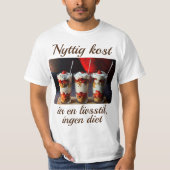T-shirt — Nyttig kost (Vorderseite)