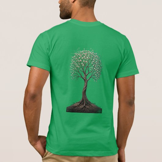 T-Shirt of green  (Rückseite)