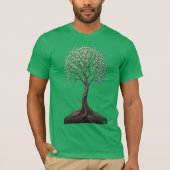 T-Shirt of green  (Vorderseite)