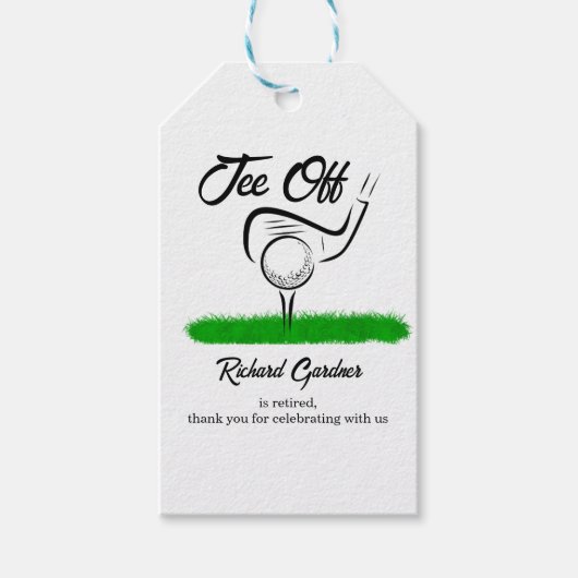 T-Shirt Off für ein UnForeGettable Retirement-Part Geschenkanhänger (Vorderseite)