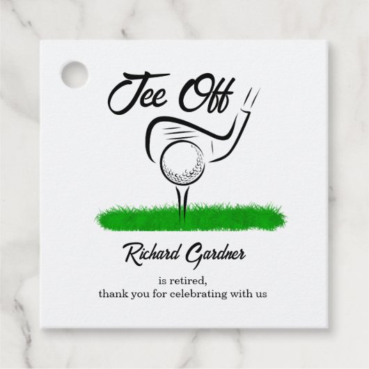 T-Shirt Off für ein UnForeGettable Retirement-Part Geschenkanhänger (Vorderseite)