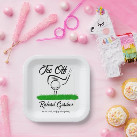 T-Shirt Off für ein UnForeGettable Retirement-Part Pappteller (Party)