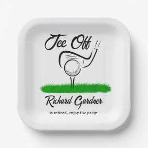 T-Shirt Off für ein UnForeGettable Retirement-Part Pappteller