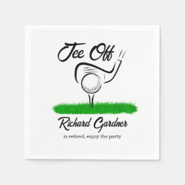 T-Shirt Off für ein UnForeGettable Retirement-Part Serviette