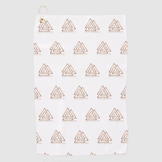 T-Shirt Off in Style: Trinity's 'Par-fect' Handtuc Golfhandtuch (Vorderseite)