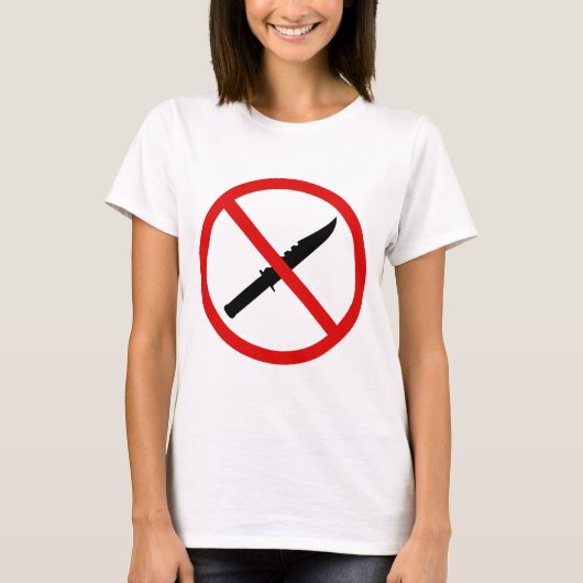 T Shirt ohne Verbrechen (Vorderseite)