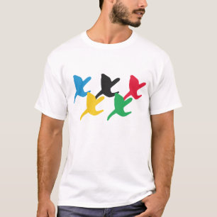 T - Shirt Olympia abbrechen