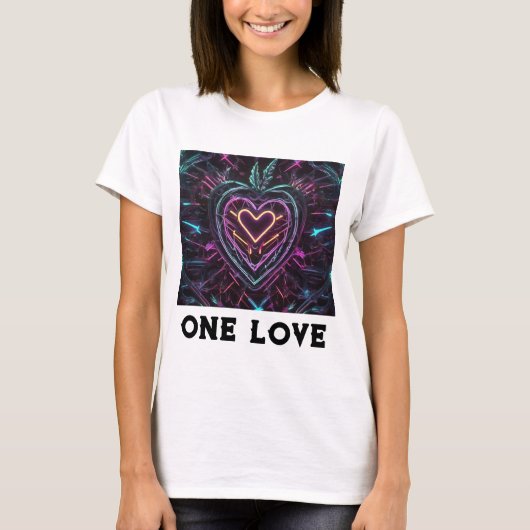 T - SHIRT ONE LIEBE (Vorderseite)