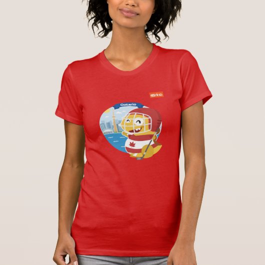 T - Shirt Ontarios VIPKID (orange) (Vorderseite)