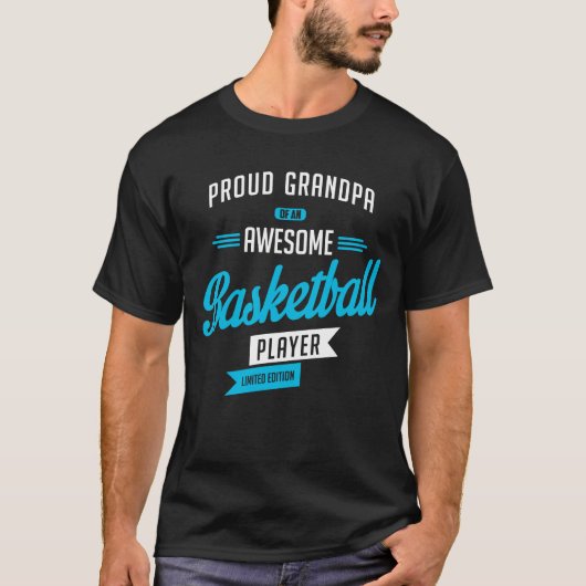 T - Shirt Opa Phantastisch Basketball (Vorderseite)