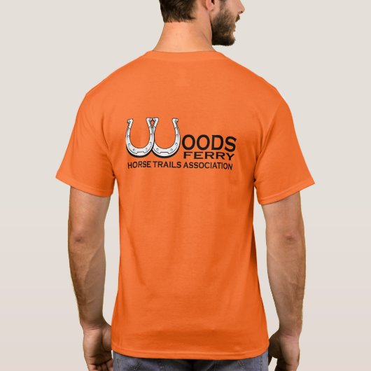 T - Shirt Orange Color (Rückseite)