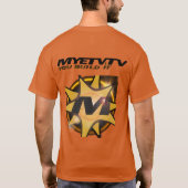 T - Shirt (orange) MYETV Sie bauen es (Rückseite)
