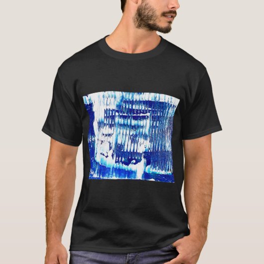 T - Shirt Original Abstartbahn Blue Iceberg (Vorderseite)