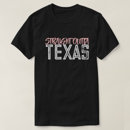T - Shirt Outta Texas (Design vorne)