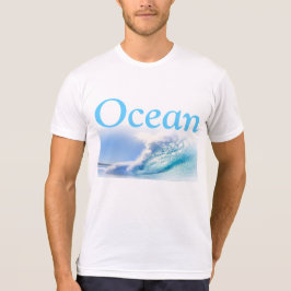 T-SHIRT Ozean-Entwurf