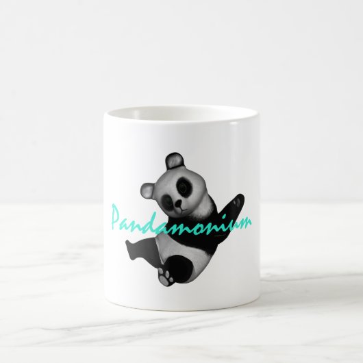 T-SHIRT Pandamonium Kaffeetasse (Mittel)