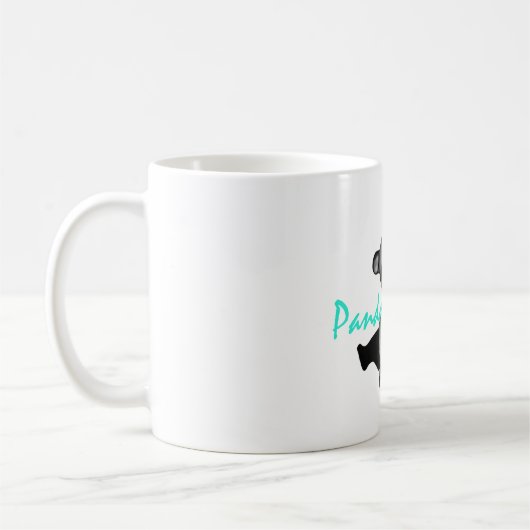 T-SHIRT Pandamonium Kaffeetasse (Links)