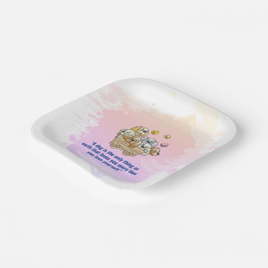 T - Shirt Pappteller (Gewinkelt)