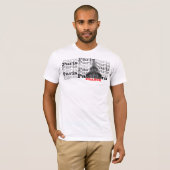 T - Shirt Paris Frankreich Eiffel (Vorne ganz)