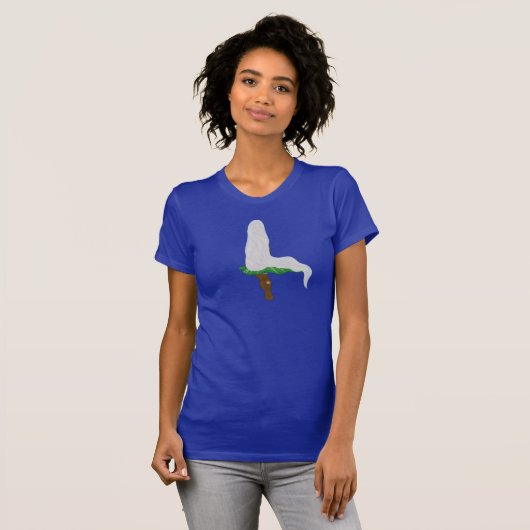 T - Shirt Pastellhaarige Mädchen (Vorne ganz)