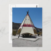 T-Shirt Pee Erholung Area/Big Bend Staat Park, TX Postkarte (Vorne/Hinten)