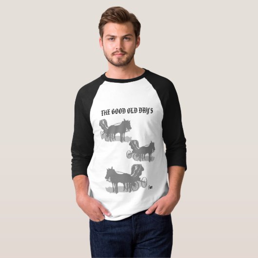 T - Shirt/Pferd und Buggy T-Shirt (Vorne ganz)