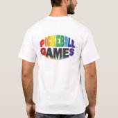 T-Shirt Pickleball-Spiele (Rückseite)