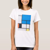 T-SHIRT: PIET MONDRIAN T-Shirt (Vorderseite)
