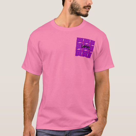 T - Shirt PINK LIEBE (Vorderseite)