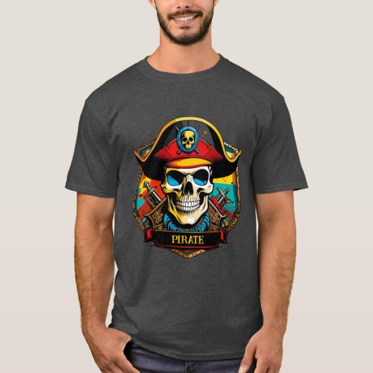 T - Shirt Pirate (Vorderseite)