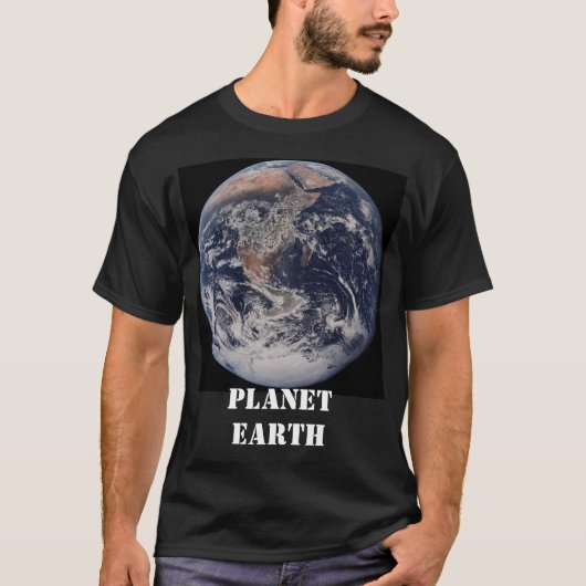 T - Shirt Planet Earth (Vorderseite)