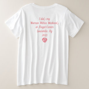 T - Shirt Plus Größe WW Weekend Flaget 2023