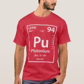 T - Shirt Plutonium-Element (Vorderseite)