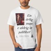 T-shirt — Politiker (Vorderseite)