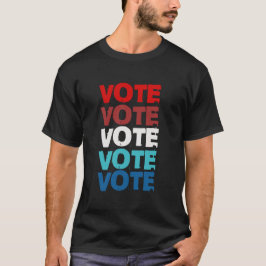 T - Shirt politische Kampagne Merchandise wählen