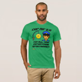 T - Shirt "POLIZIST NIP 2.0" (Vorne ganz)