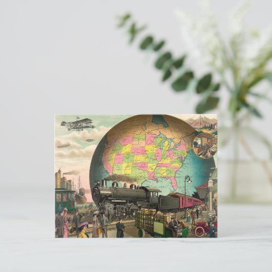 T-SHIRT POSTKARTE (Stehend Vorderseite)