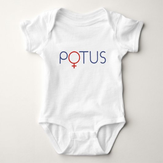 T - Shirt POTUS Frau Präsidentin (Vorderseite)