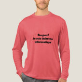 T-Shirt pour l'Acheteur informatique Tri-Blend Shirt (Vorderseite)